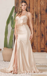 Nox Anabel E1239 Dress Champagne