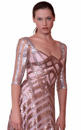 Beside Couture ED1549LD Metallic Pink