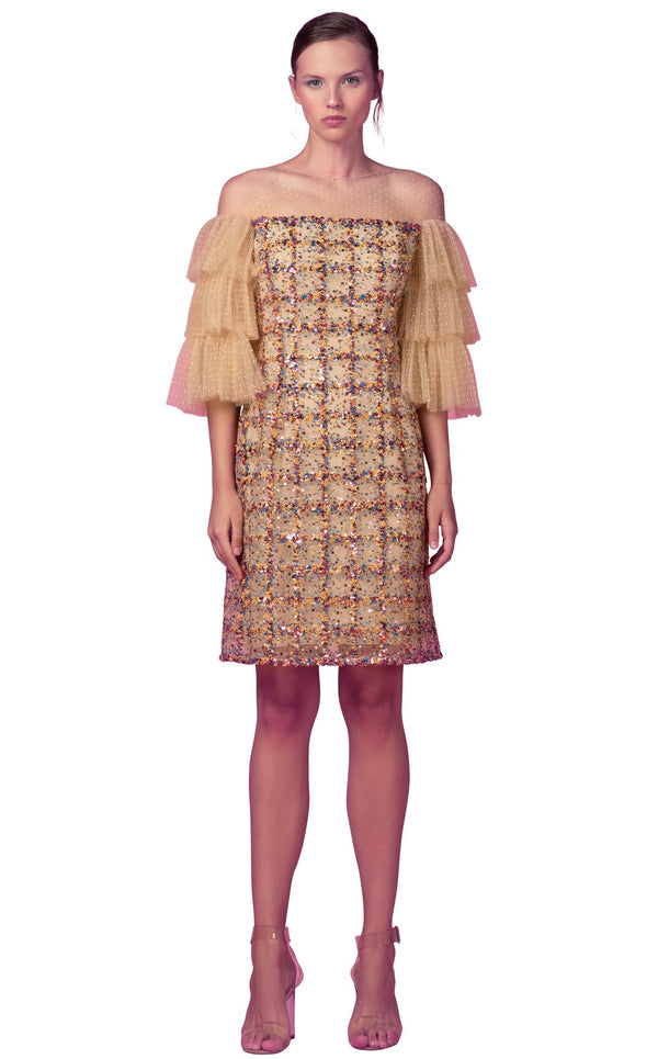 Beside Couture ED1583SD Nude-Sequins