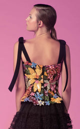 Beside Couture ED160503LK Black-Multicolor