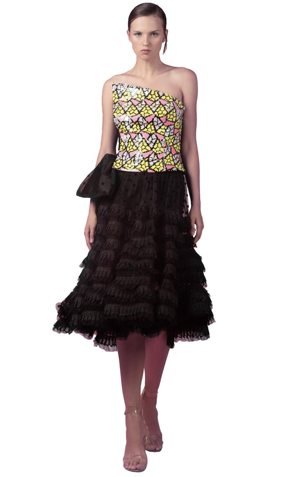 Beside Couture ED160809LK Black-Multicolor