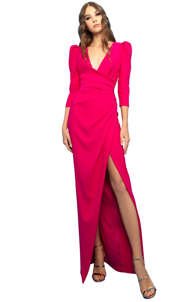 Beside Couture ED1675LD Fuchsia