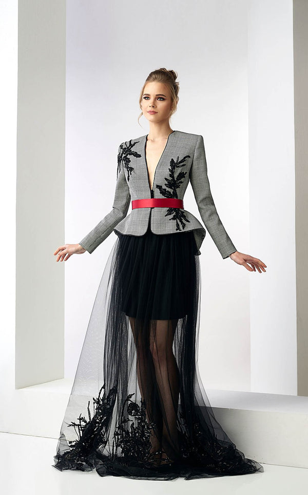 Gatti Nolli Couture ED4609ED4610 Black-Check-Red