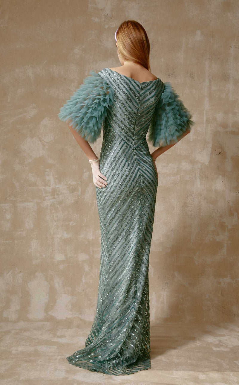 Beside Couture ED1629 Teal
