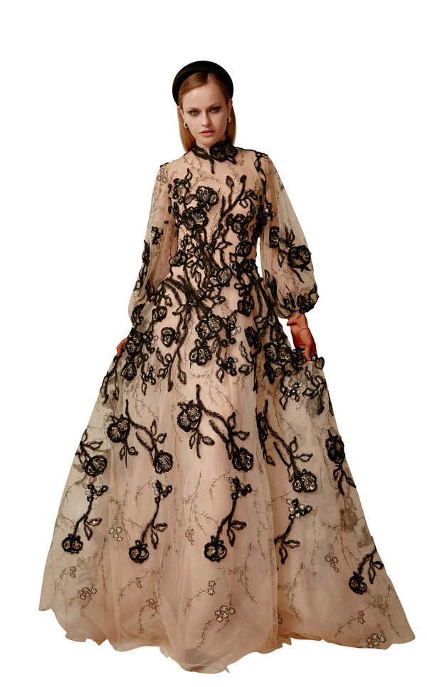 Beside Couture ED1663 Black-Nude