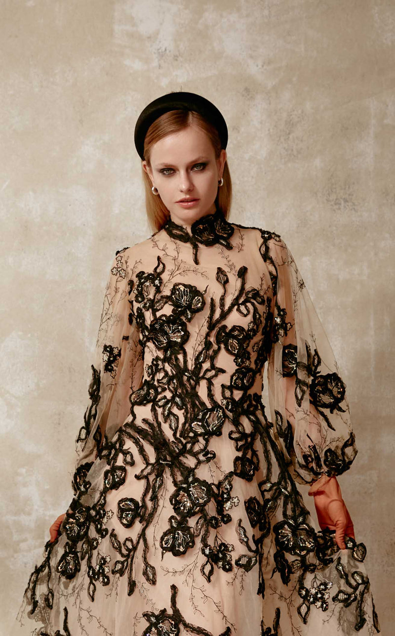 Beside Couture ED1663 Black-Nude