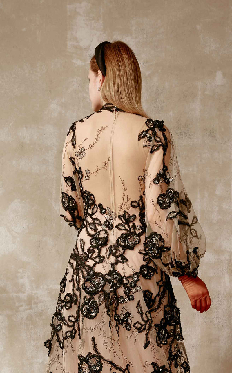 Beside Couture ED1663 Black-Nude