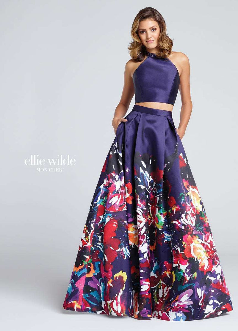 Ellie Wilde EW117005 Indigo/Multi
