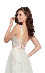 Ellie Wilde EW119011 Ivory Multi