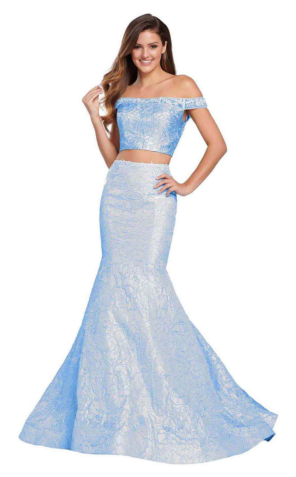 Ellie Wilde EW119014 Light Blue