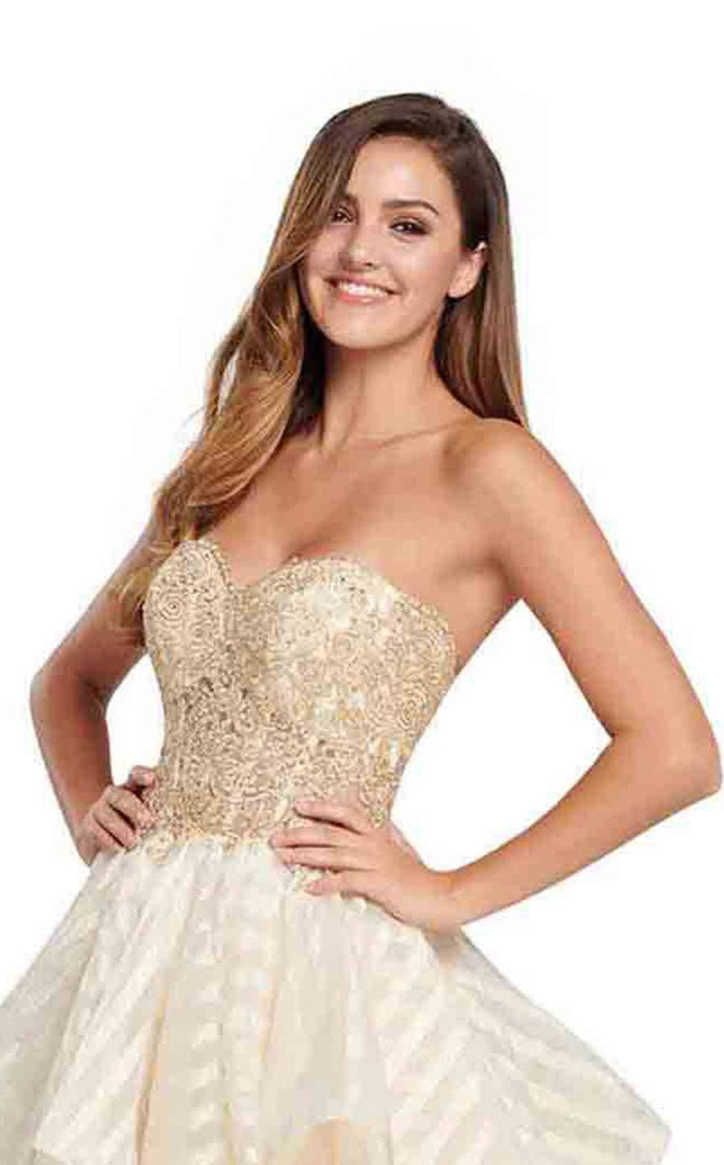 Ellie Wilde EW119015 Light-Gold-Ivory