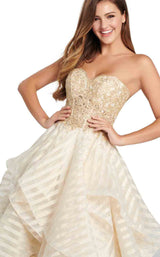 Ellie Wilde EW119015 Light-Gold-Ivory