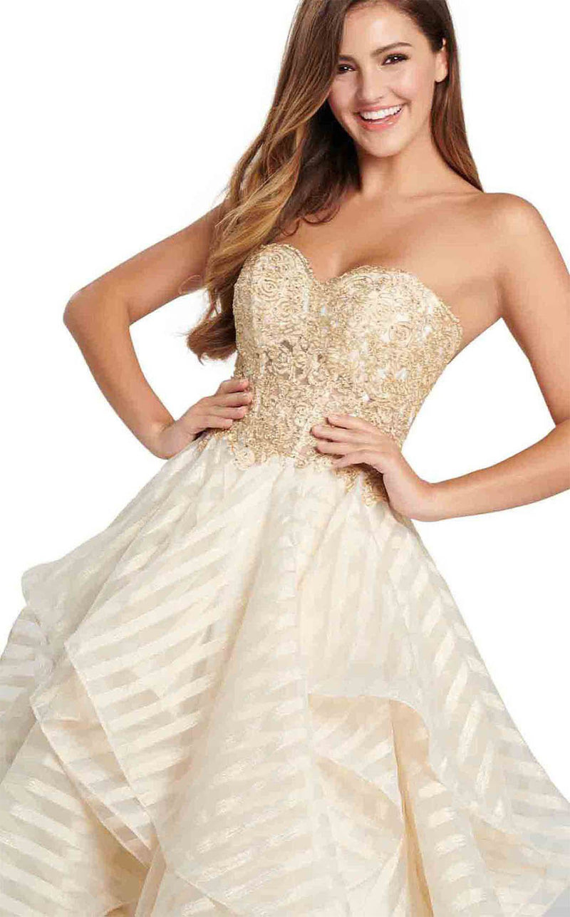 Ellie Wilde EW119015 Light-Gold-Ivory