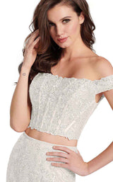 Ellie Wilde EW119016 Ivory