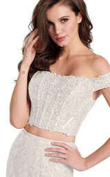 Ellie Wilde EW119016 Ivory