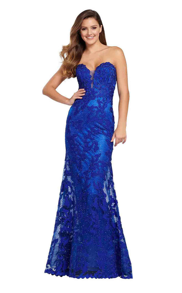 Ellie Wilde EW119022 Royal Blue