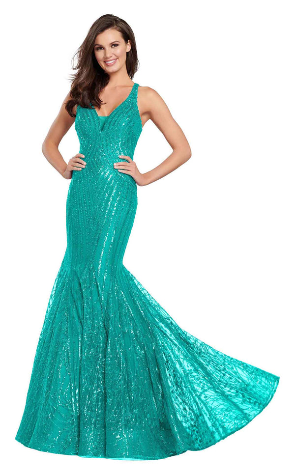 Ellie Wilde EW119025 Turquoise