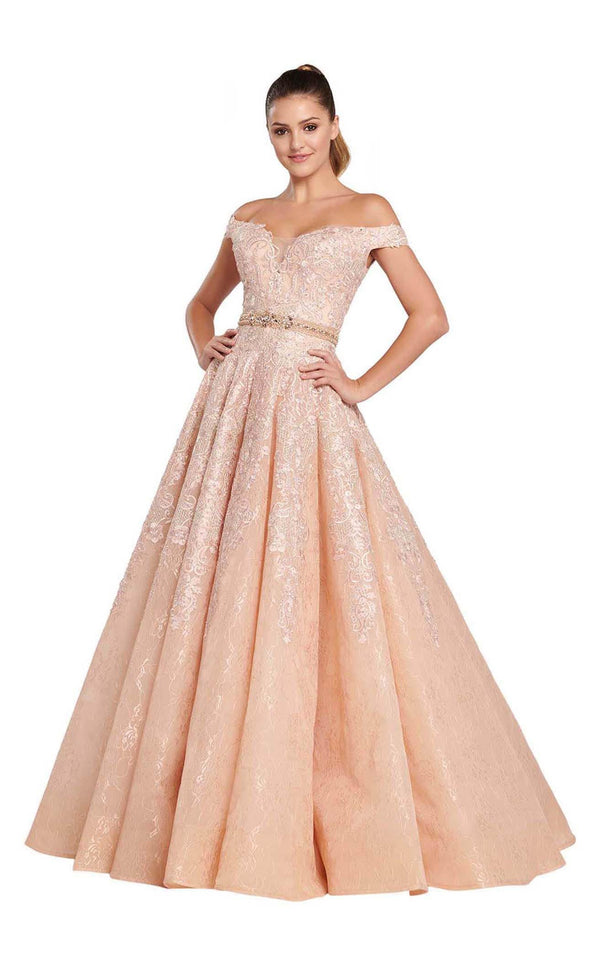 Ellie Wilde EW119027 Blush