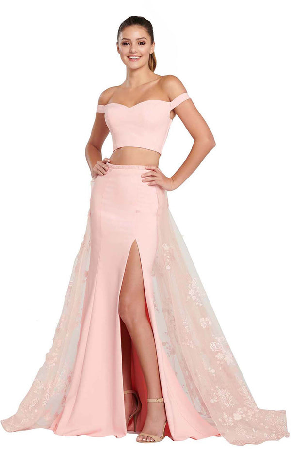 Ellie Wilde EW119034 Peach