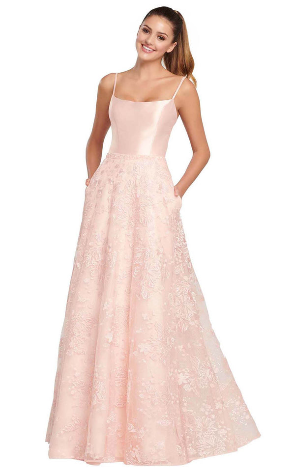 Ellie Wilde EW119037 Light Peach