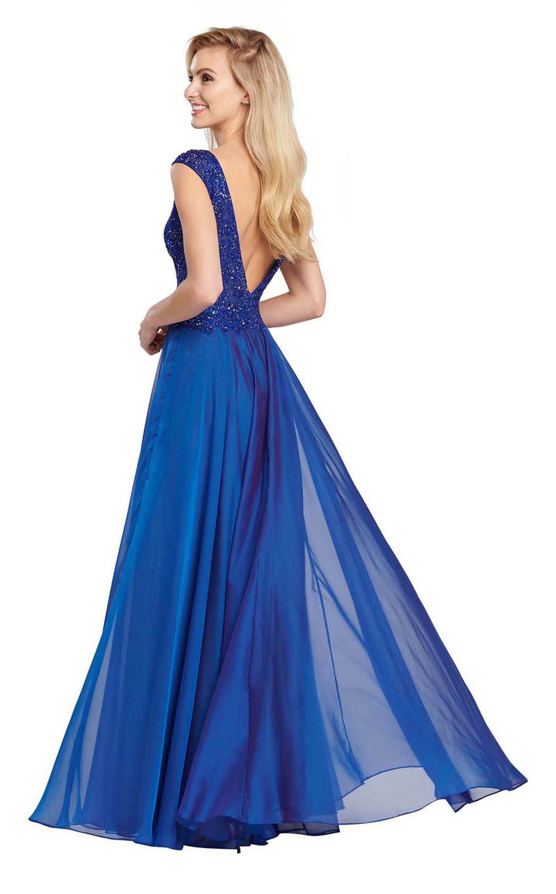 Ellie Wilde EW119050 Royal-Blue