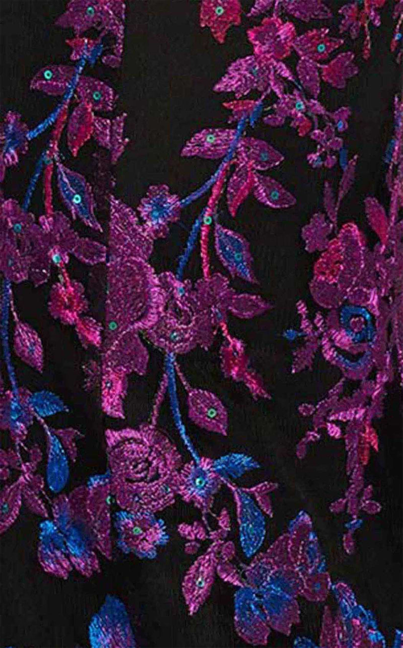 Ellie Wilde EW119056 Black Multi