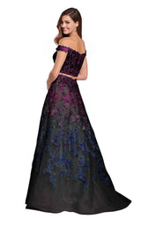 Ellie Wilde EW119057 Black Multi