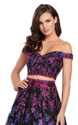 Ellie Wilde EW119057 Black Multi