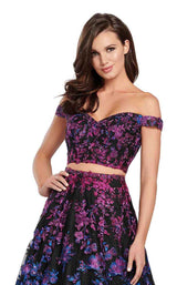 Ellie Wilde EW119057 Black Multi