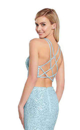 Ellie Wilde EW119058 Pale Blue
