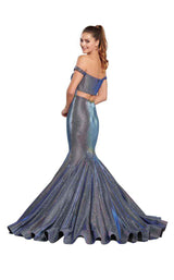 Ellie Wilde EW119061 Turquoise/Royal