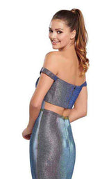 Ellie Wilde EW119061 Turquoise/Royal