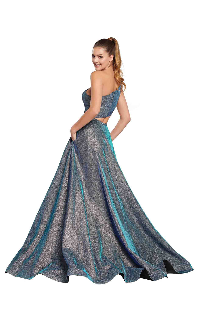 Ellie Wilde EW119062 Turquoise/Royal