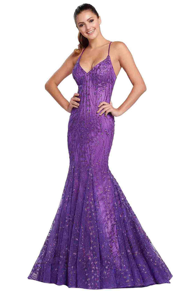 Ellie Wilde EW119068 Purple
