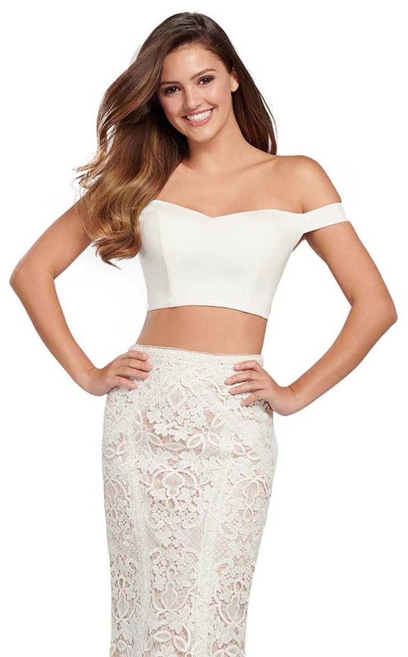 Ellie Wilde EW119072 White