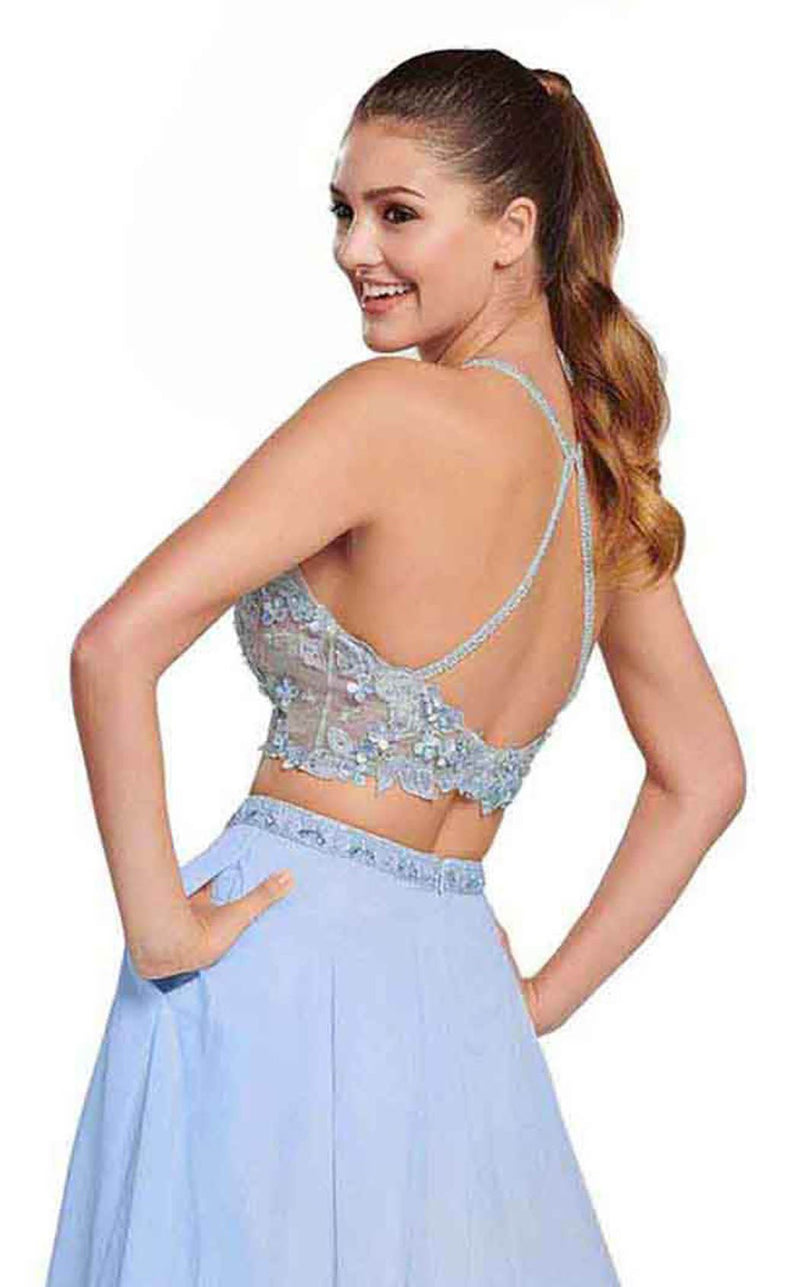 Ellie Wilde EW119073 Pale Blue