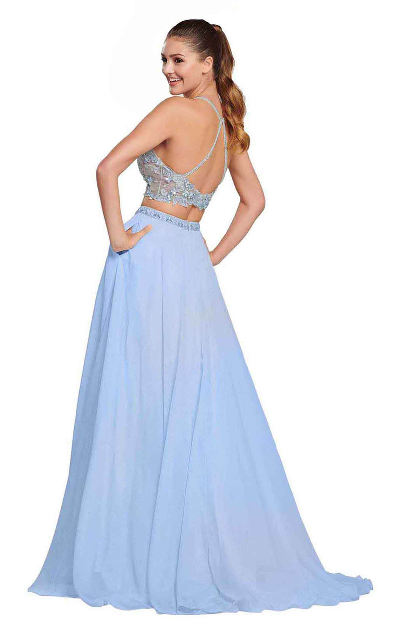 Ellie Wilde EW119073 Pale Blue