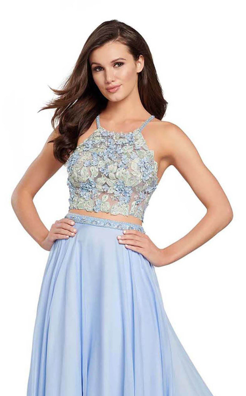 Ellie Wilde EW119073 Pale Blue
