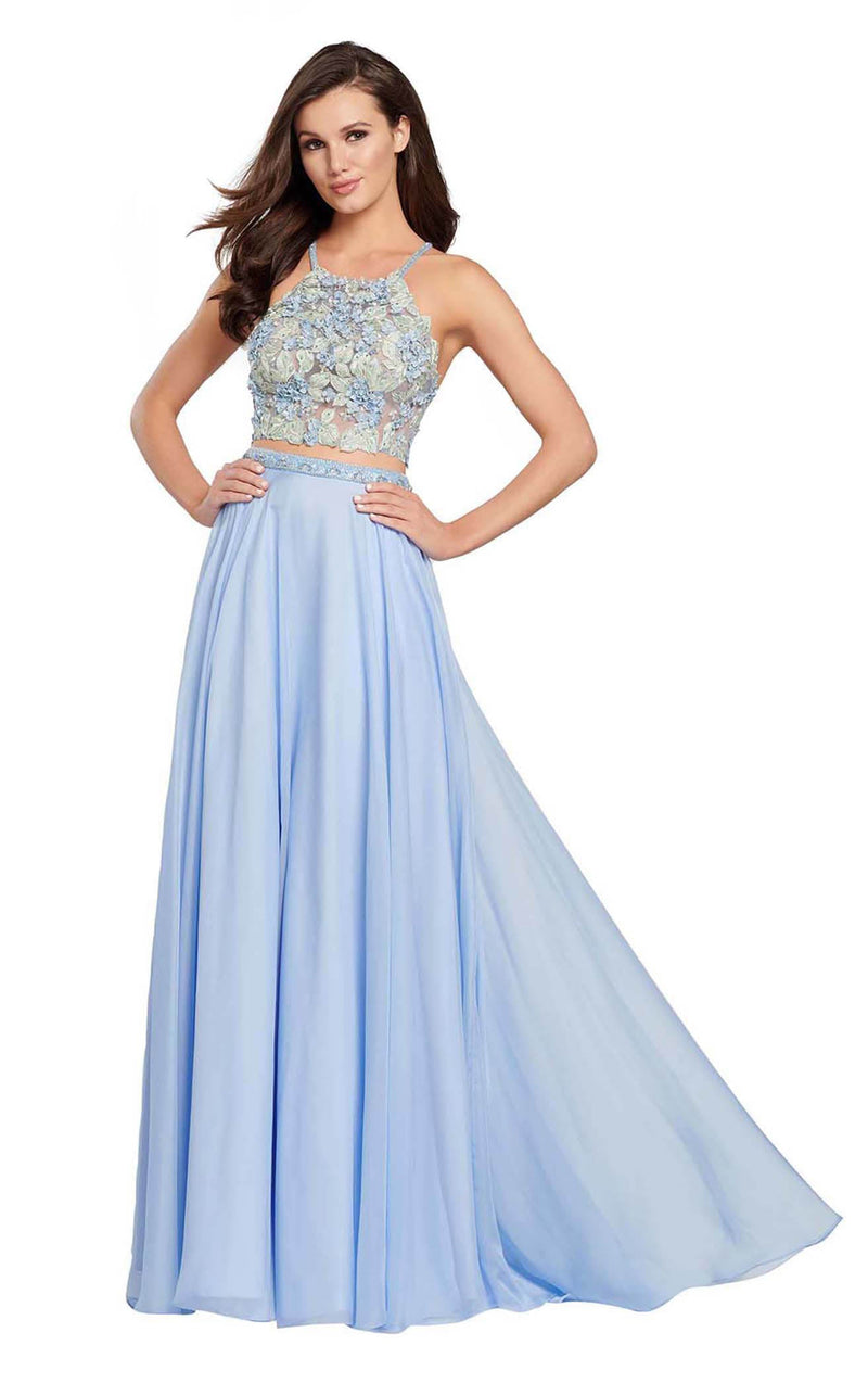 Ellie Wilde EW119073 Pale Blue