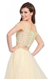 Ellie Wilde EW119074 Pale Yellow