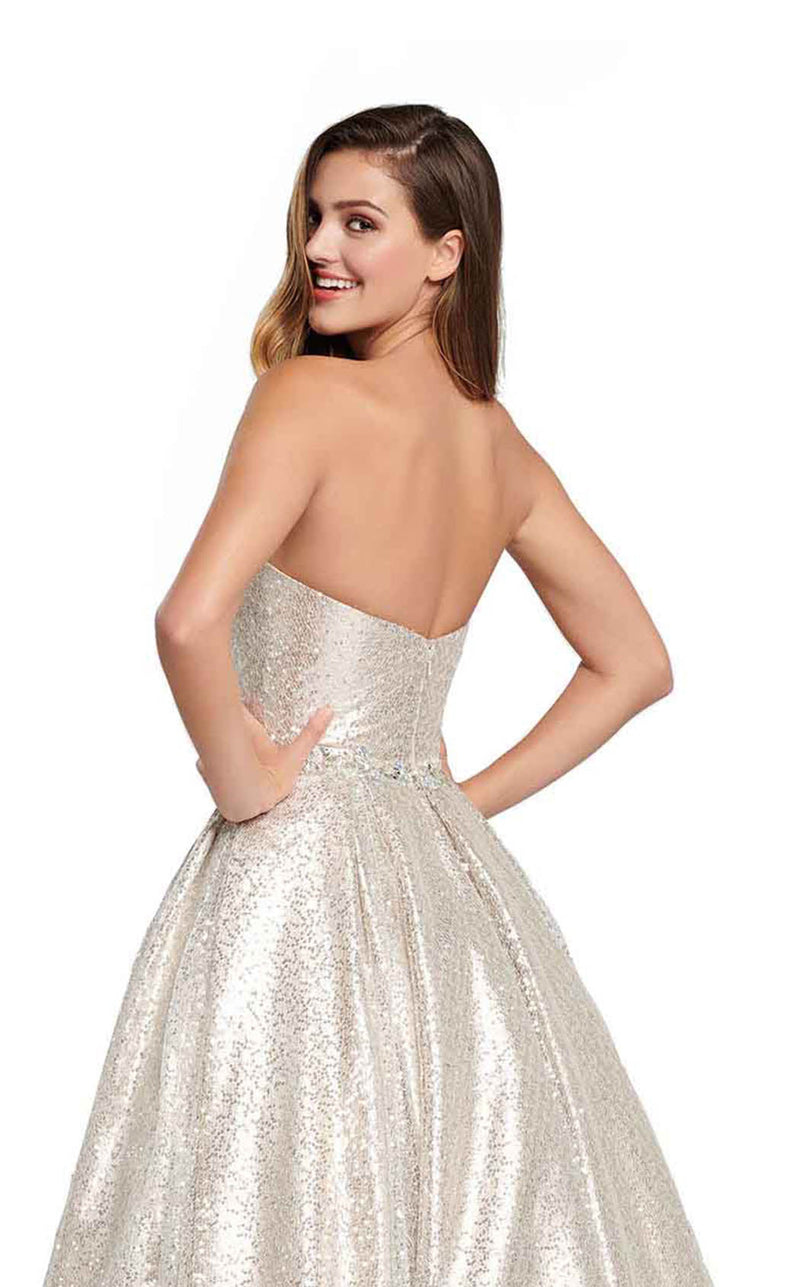 Ellie Wilde EW119077 Silver/Gold