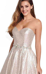 Ellie Wilde EW119077 Silver/Gold