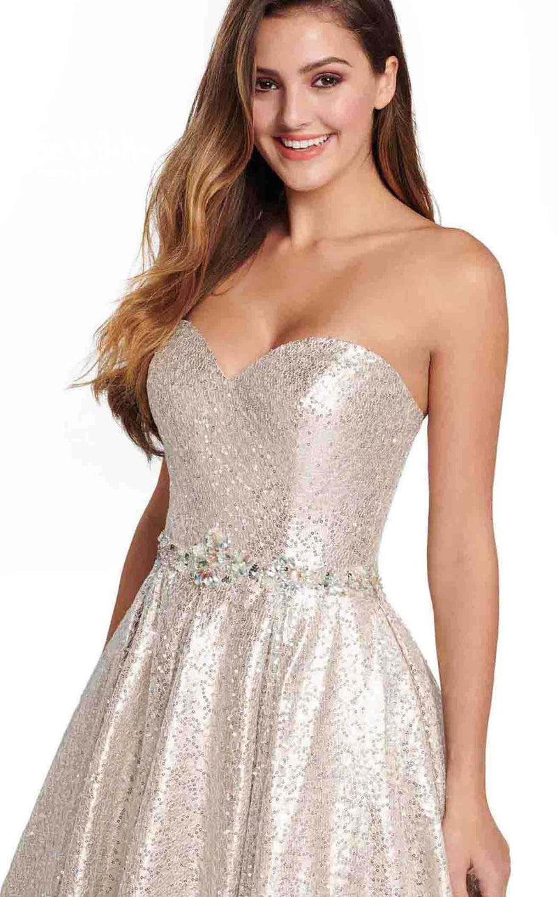 Ellie Wilde EW119077 Silver/Gold