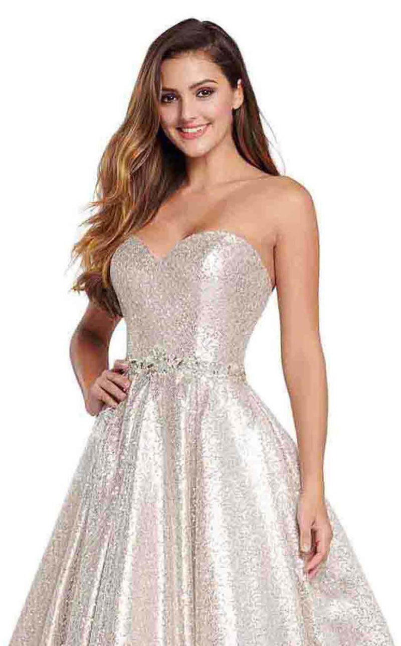 Ellie Wilde EW119077 Silver/Gold