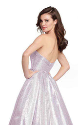 Ellie Wilde EW119078 Silver/Lilac