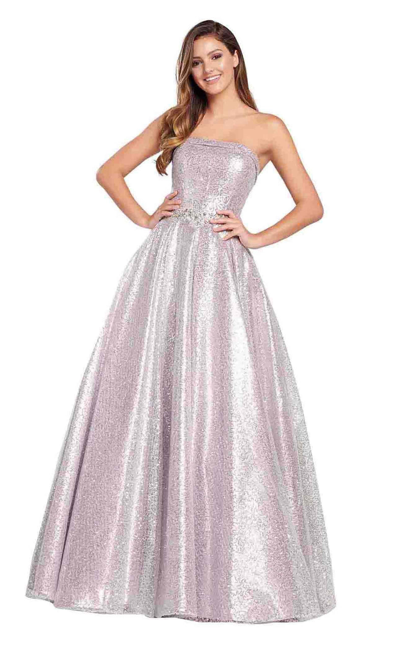 Ellie Wilde EW119078 Silver/Lilac