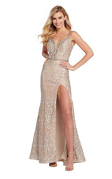 Ellie Wilde EW119079 Light-Champagne