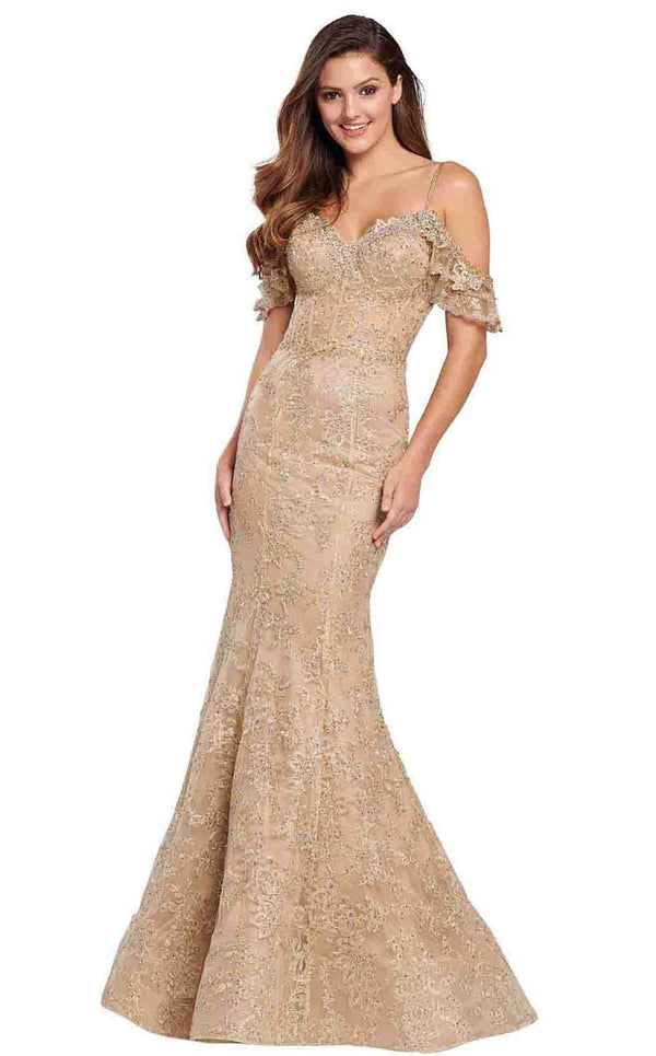 Ellie Wilde EW119081 Gold