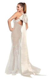 Ellie Wilde EW119084 Ivory/Nude