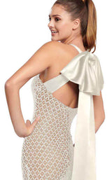 Ellie Wilde EW119084 Ivory/Nude